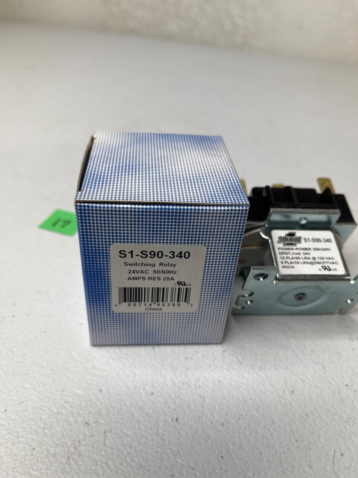 York S1-S90-340 Furnace Blower Relay