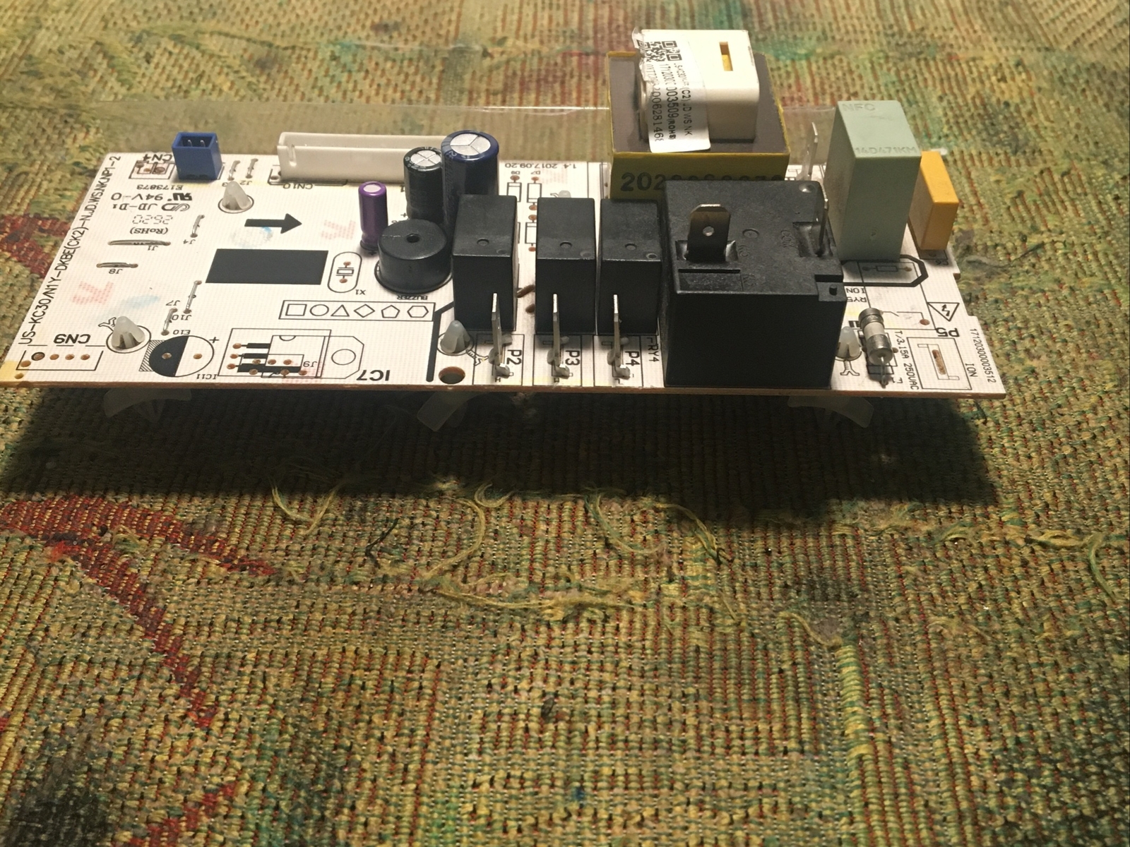 Midea ac model: NAW10R1BWT Power Supply Board ( US-KC30Y-B(C2) JDWS.NK) 12 Pin