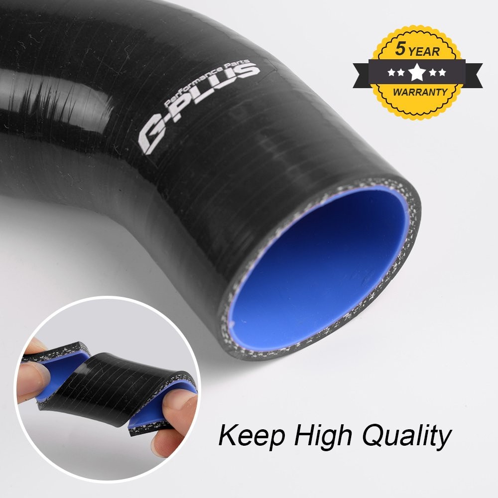 Silicone Radiator Hose Kit Blue with Clamps for F Series Broncos 1967-1980