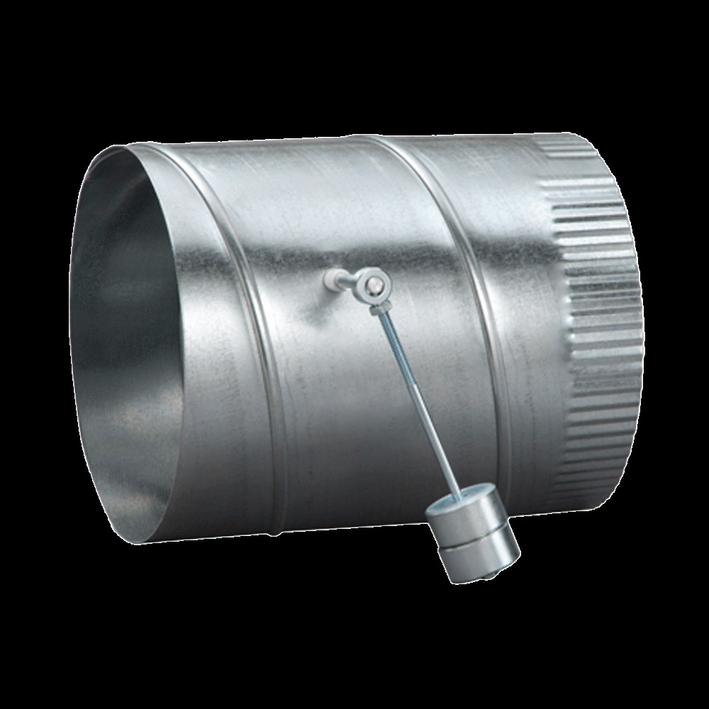 Braeburn 119106 Round Static Pressure Bypass Damper for HVAC Zoning Systems, 6″