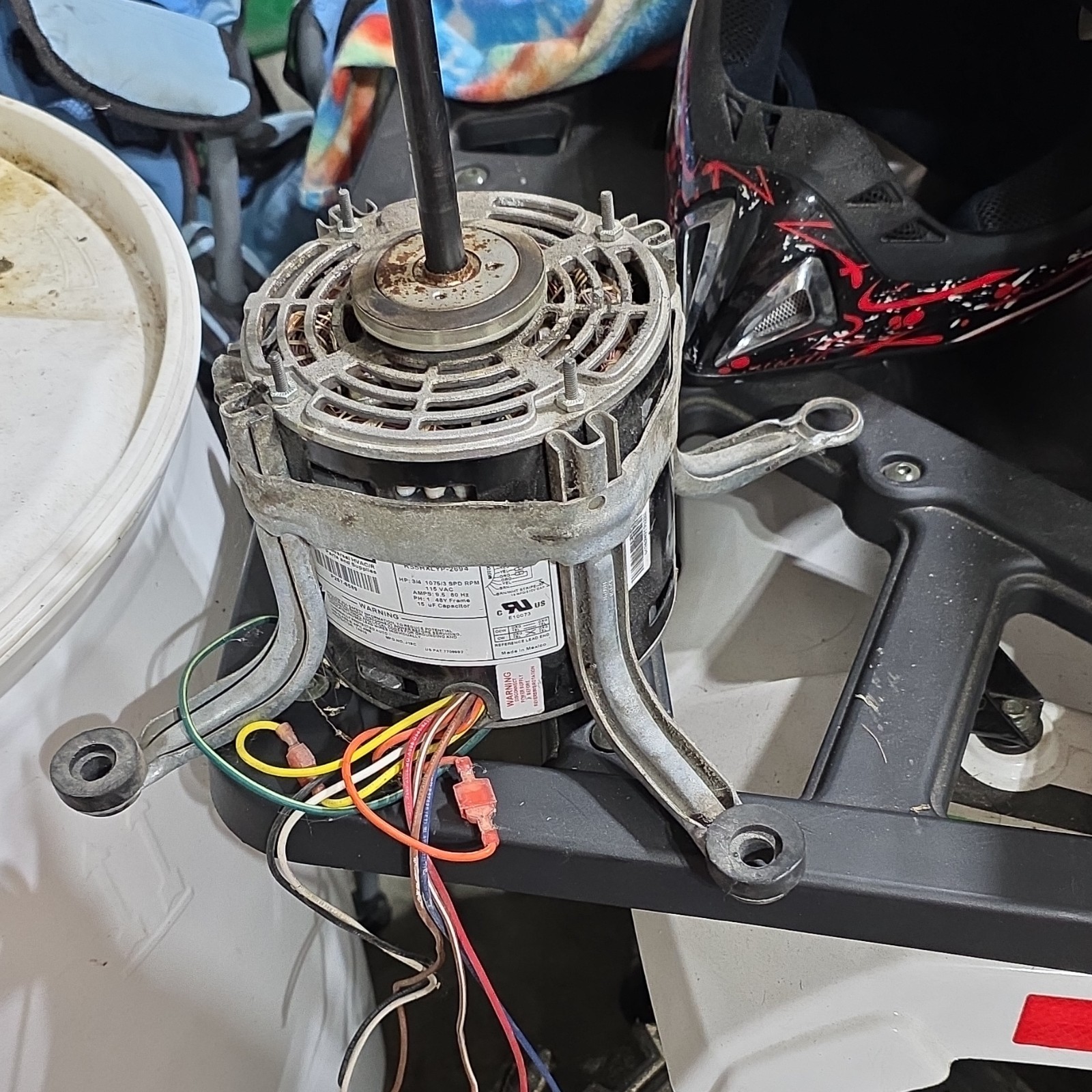 Universal HVAC/R K55HXLYP-2694 Blower Motor 115V 1 Phase 9.5A Steel