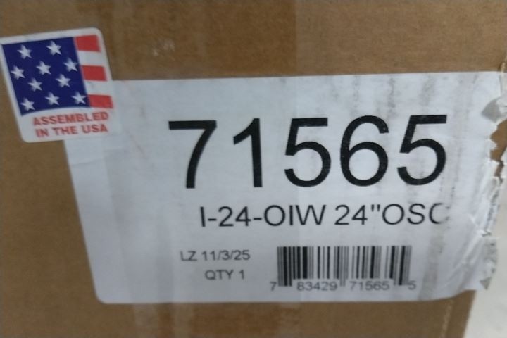 Airmaster Fan 71565 1/3 HP 115VAC 24 In Blade Dia Standard-Duty Industrial Fan