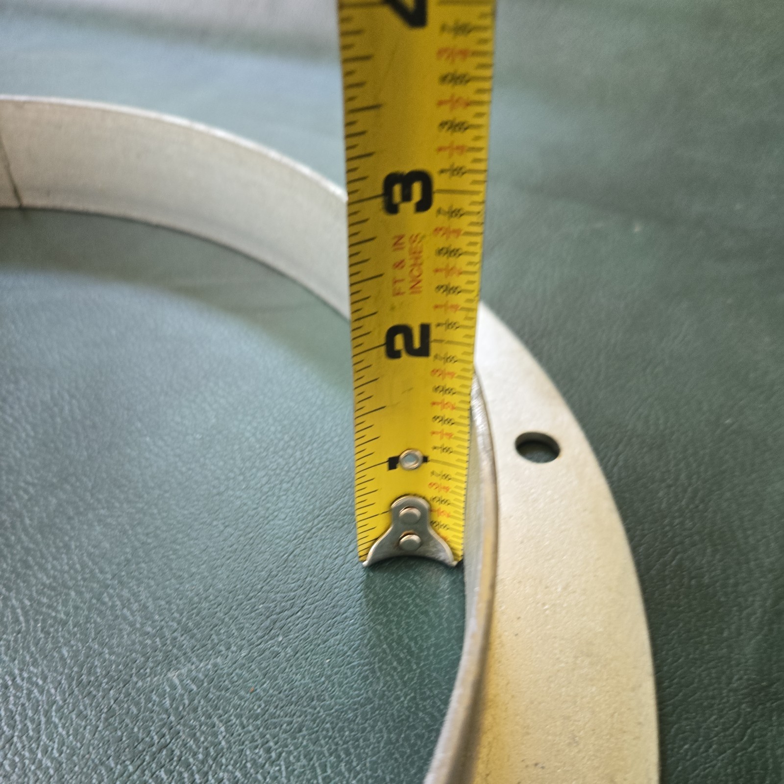 Nordfab Round Angle Flange Adapter, Galvanized