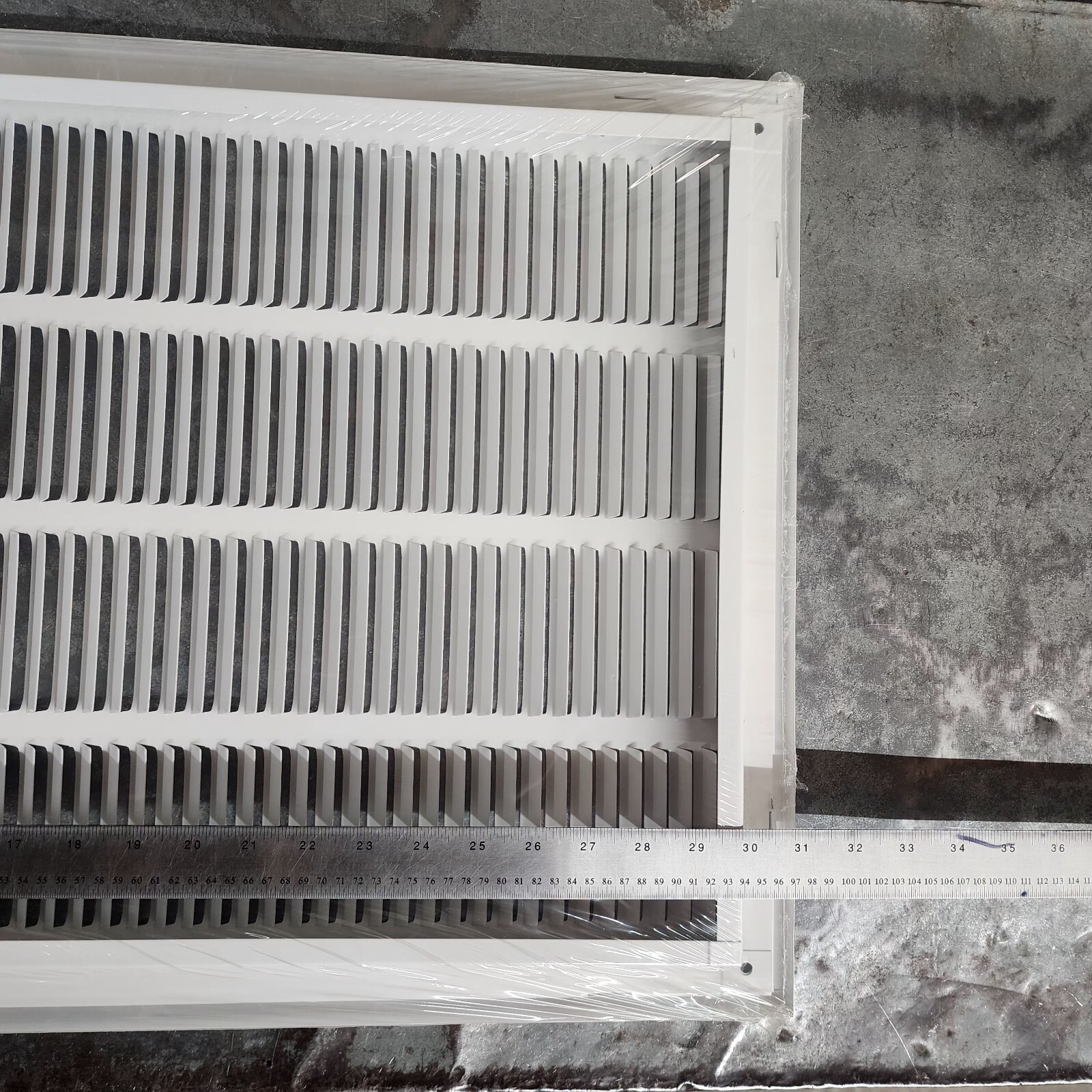 16″ x 30″ Return Air Filter Grill White, Part #61226