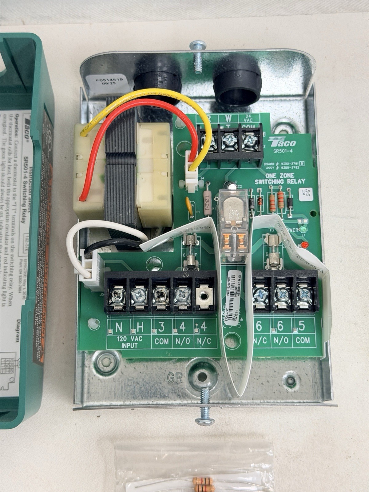 Taco SR501 Switching Relay for Zoning