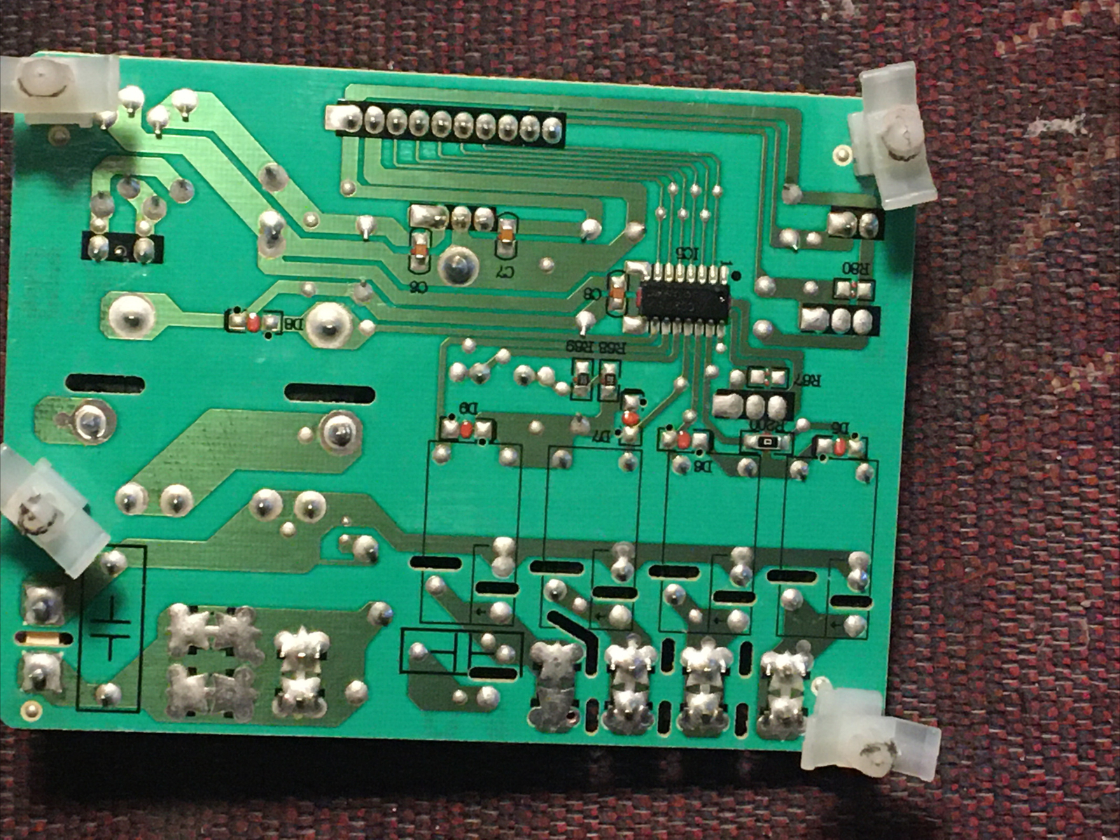 GE ac model: AHM06LWW1 Power Supply Board (V98472 H-4-J)