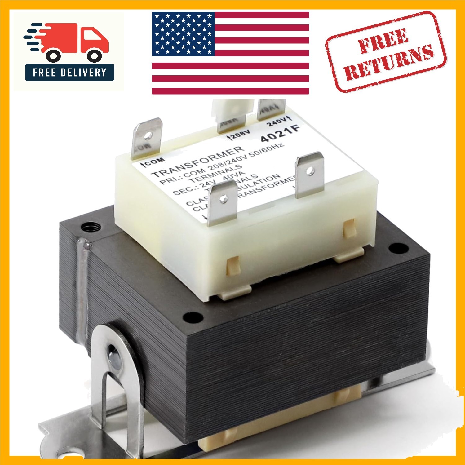 Reliable 240V to 24V Transformer for Goodman Amana – Efficient Heating Solution