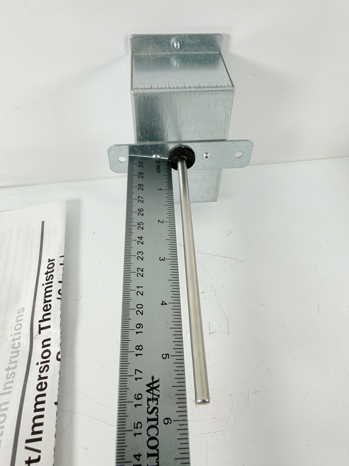 Trane ServiceFirst 4190-1133 BAYSTAT170A 6″ Temperature Sensor, 10K OHM Thermist