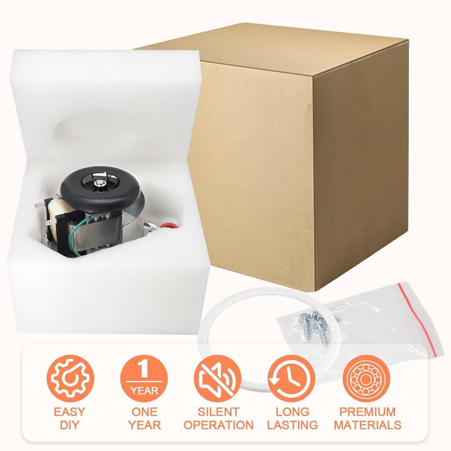 J238-150-15215 HC21ZE123A Inducer Motor Assembly for Jakel, Carrier, Payne, Brya