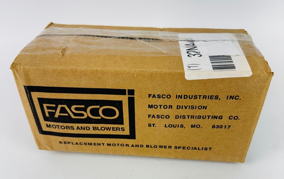 Fasco D1124 Hvac Motor, Oao, 1/20 Hp, 1550 Rpm, Sleeve. 5/16” X3” Shaft 115W