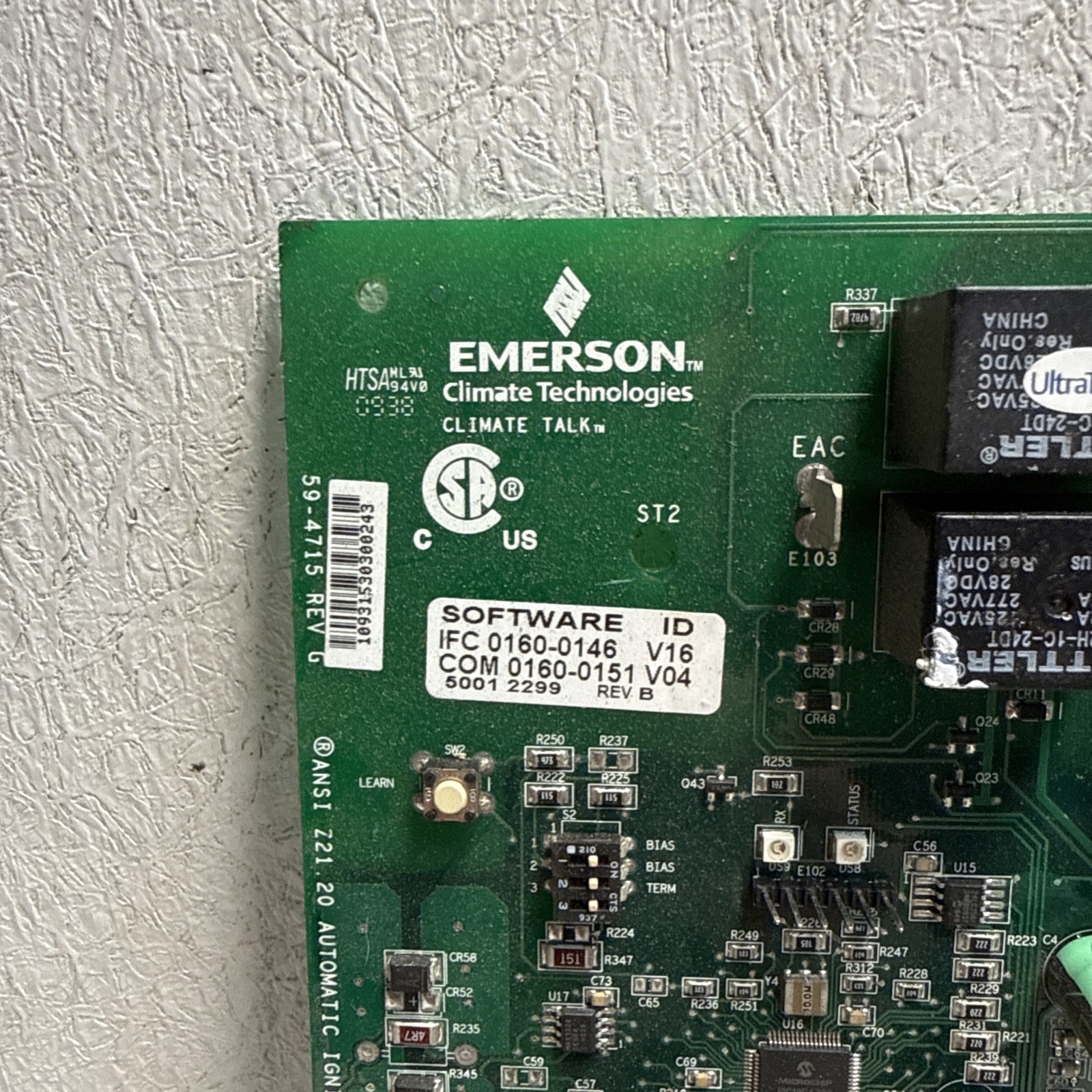 Goodman Amana PCBKF101 / 50C51-289-90 Furnace Control Circuit Board
