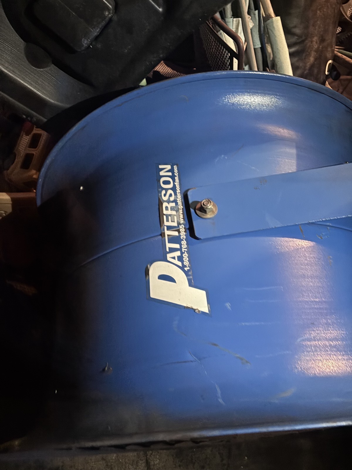 PATTERSON Blue Axial Fan Industrial HVAC Ventilation Equipment