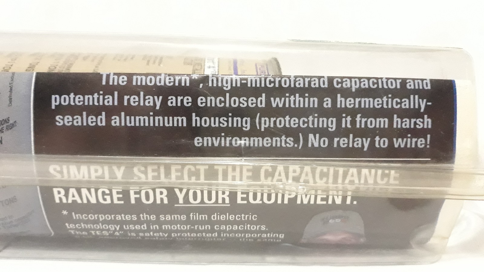 Amrad Turbo Easy-Start “4” Universal Start Capacitor TES4 2 Wire NIB 1-5 Ton