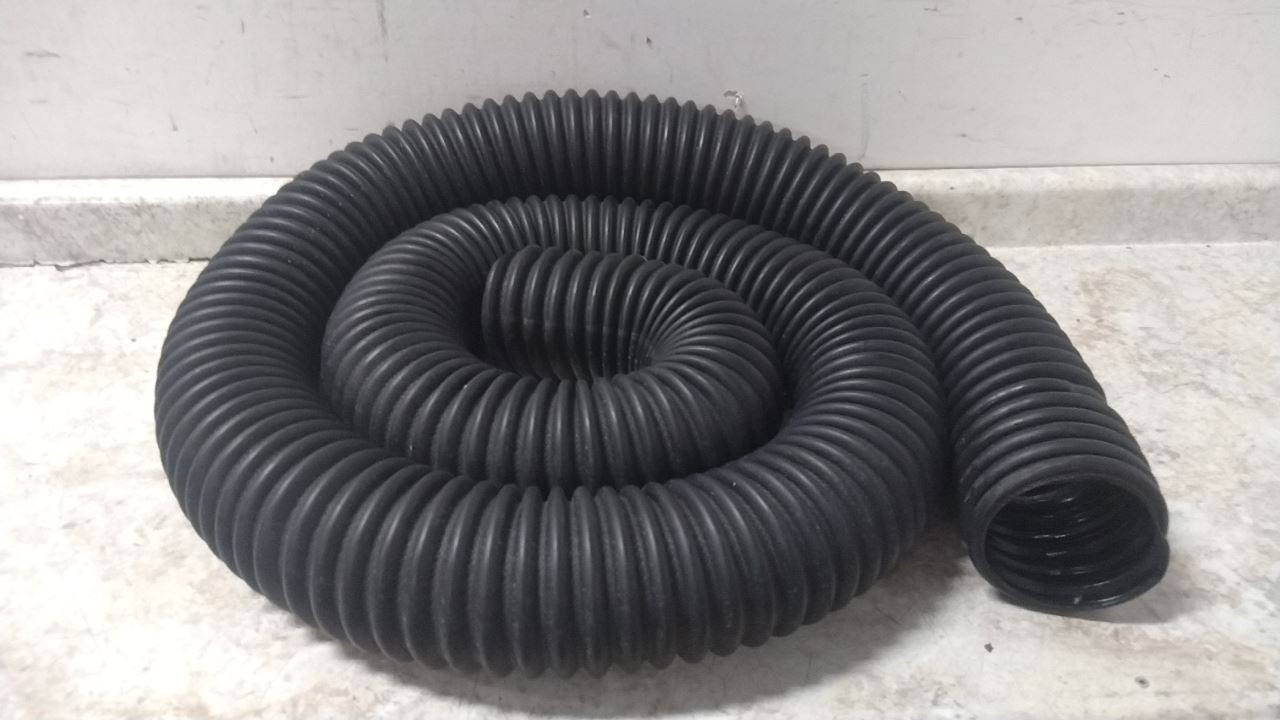 Hi-Tech Duravent 0650-0400-0001 4 In Inside Dia 11 Ft L Black Rubber Exhaust