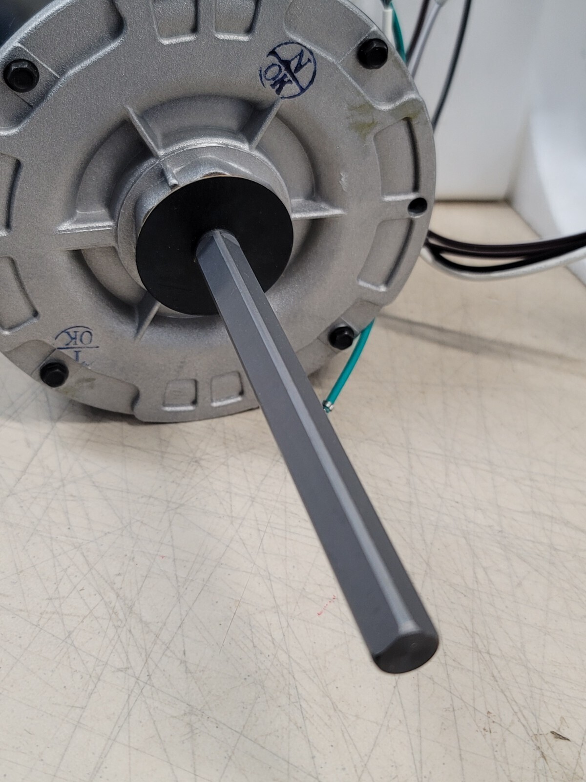 GP-3746 (EM-3746) Condenser Fan Motor 1/2 HP, 208-230V, 825 RPM, 1 PH, 48Y Frame