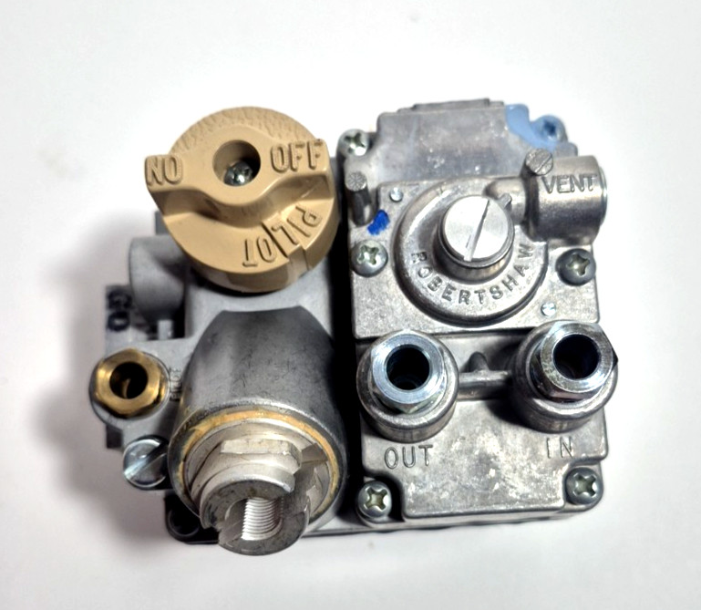ROBERTSHAW 700-804 Gas Valve, 3/4 in, Natural Gas 6KXF6