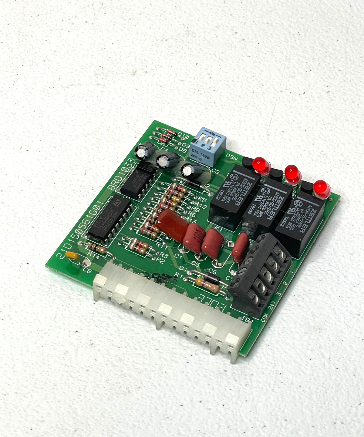 Trane BRD1033 21D150561G01 Zone Bypass Control Board