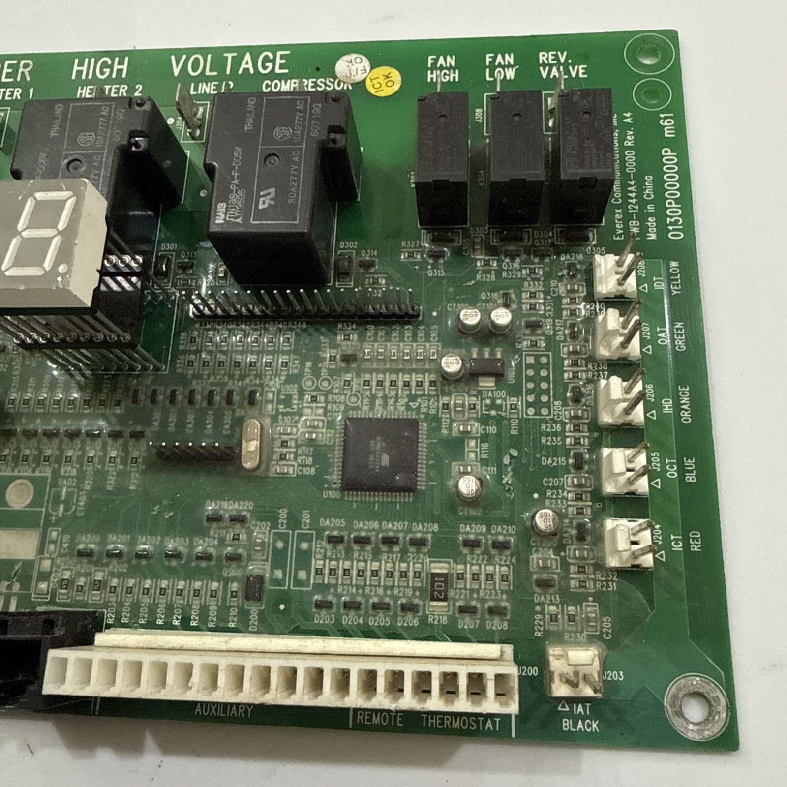 Goodman AMANA PWB-1244A4-0000 0130P00000P PTAC Control Circuit Board SA13434