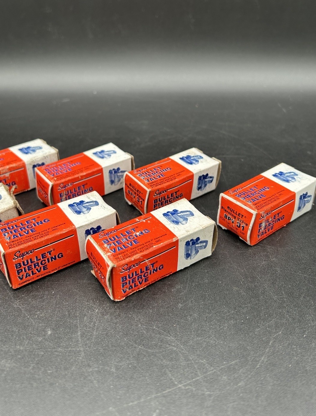 Lot Of (9) – 1/4″,5/16″,3/8″ BPV-31 Tap Bullet Piercing Valve SUPCO
