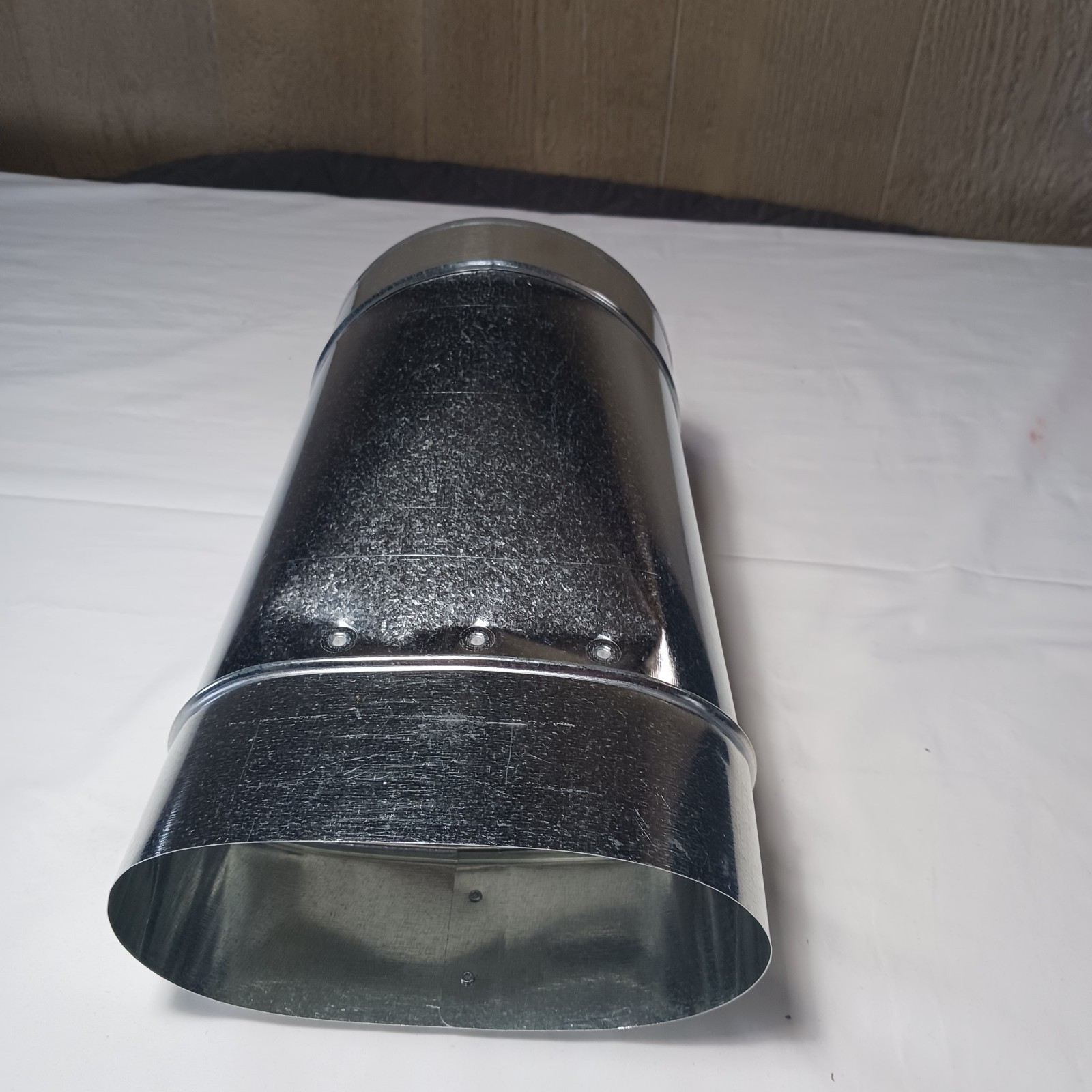 Master Flow OTRB6 Straight Ovel-to-Round Boot #0208