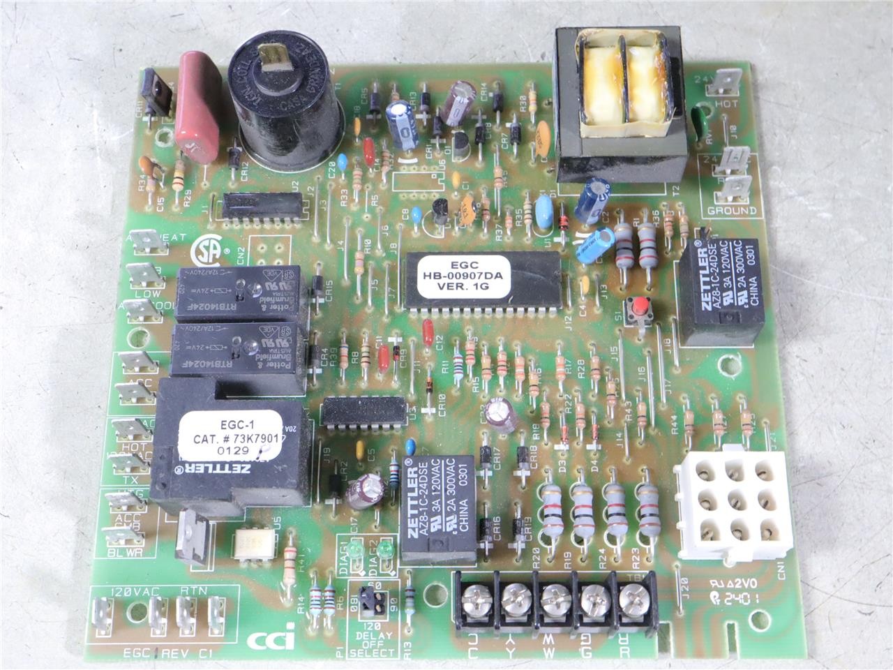 LENNOX HEATCRAFT NOVAR EGC-1 73K7901 Control Circuit Board EGC HB-00907DA