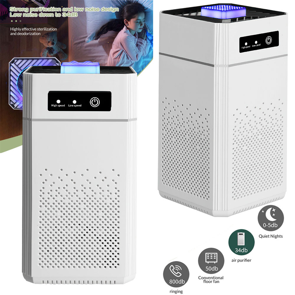 Home True HEPA Air Purifier Large Room Air Cleaner For Room with Filter Element
