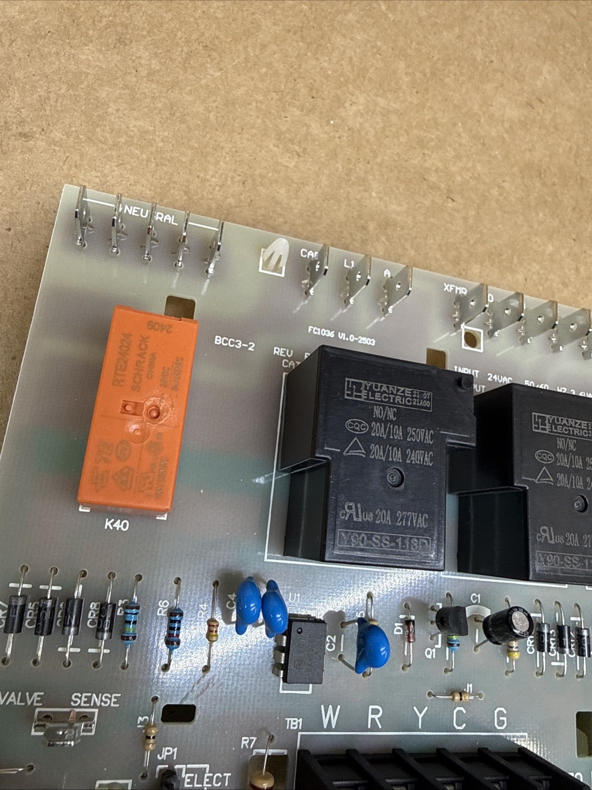 Lennox 48K98 LB-90089A BCC3 RPLKT 65K29 BCC3-2 LB-90676 REV B