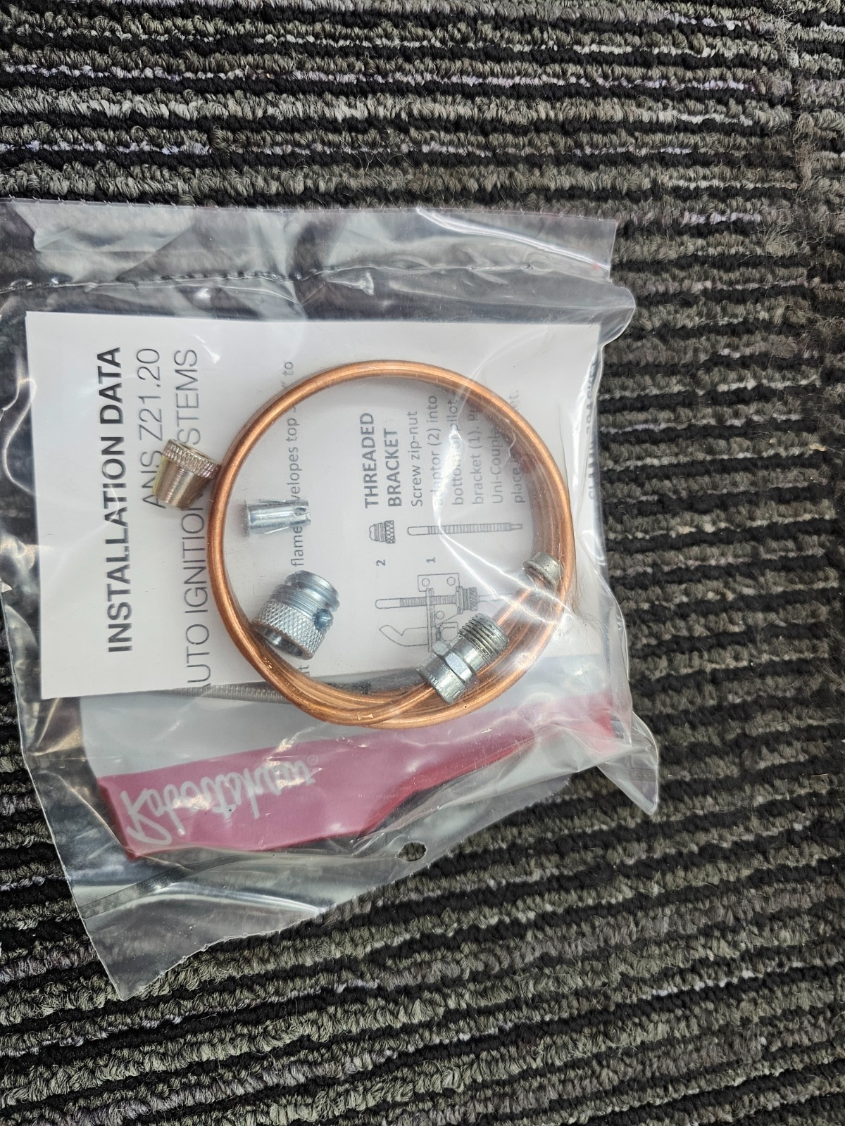 (QTY 4) Robertshaw 1970-036: 36″ Universal Uni-Couple Thermocouple