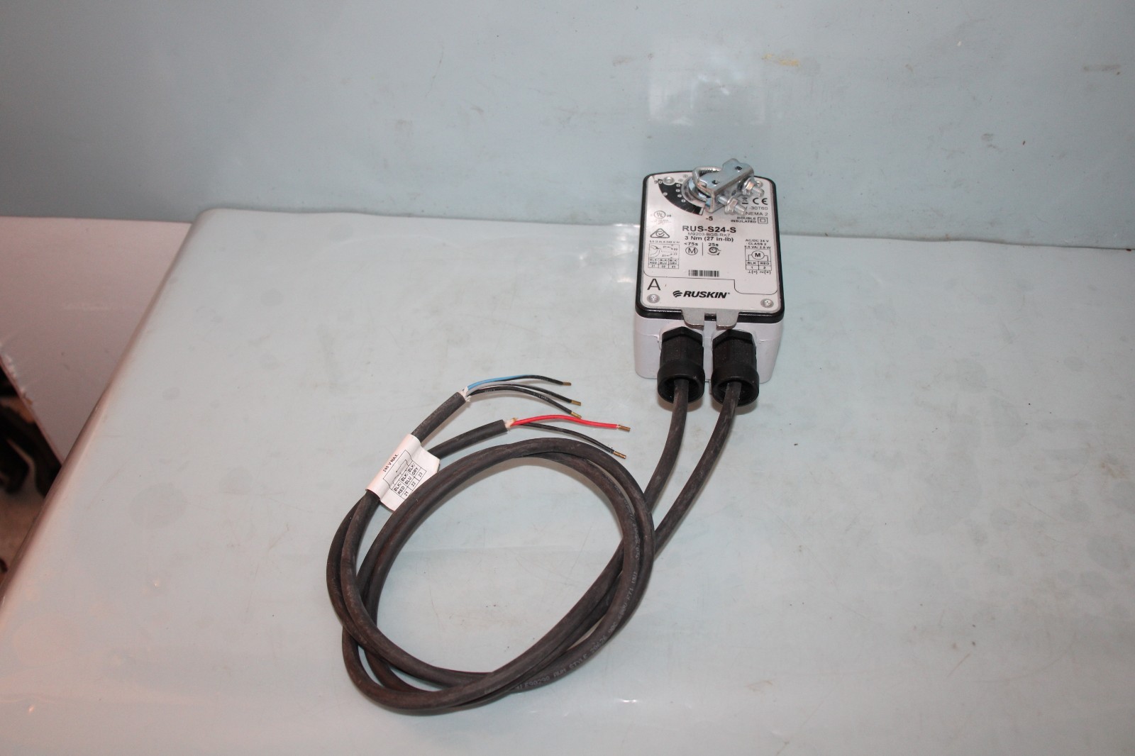 Ruskin RUS-S24-S M9203-BGB-RK7 Control Damper Actuator 3Nm 27in-lb “NEW”