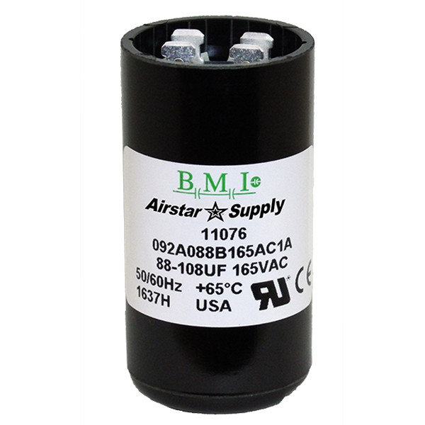 USA 88-108 MFD uF Electric Motor Start Capacitor 165V HVAC 165 vac v volt