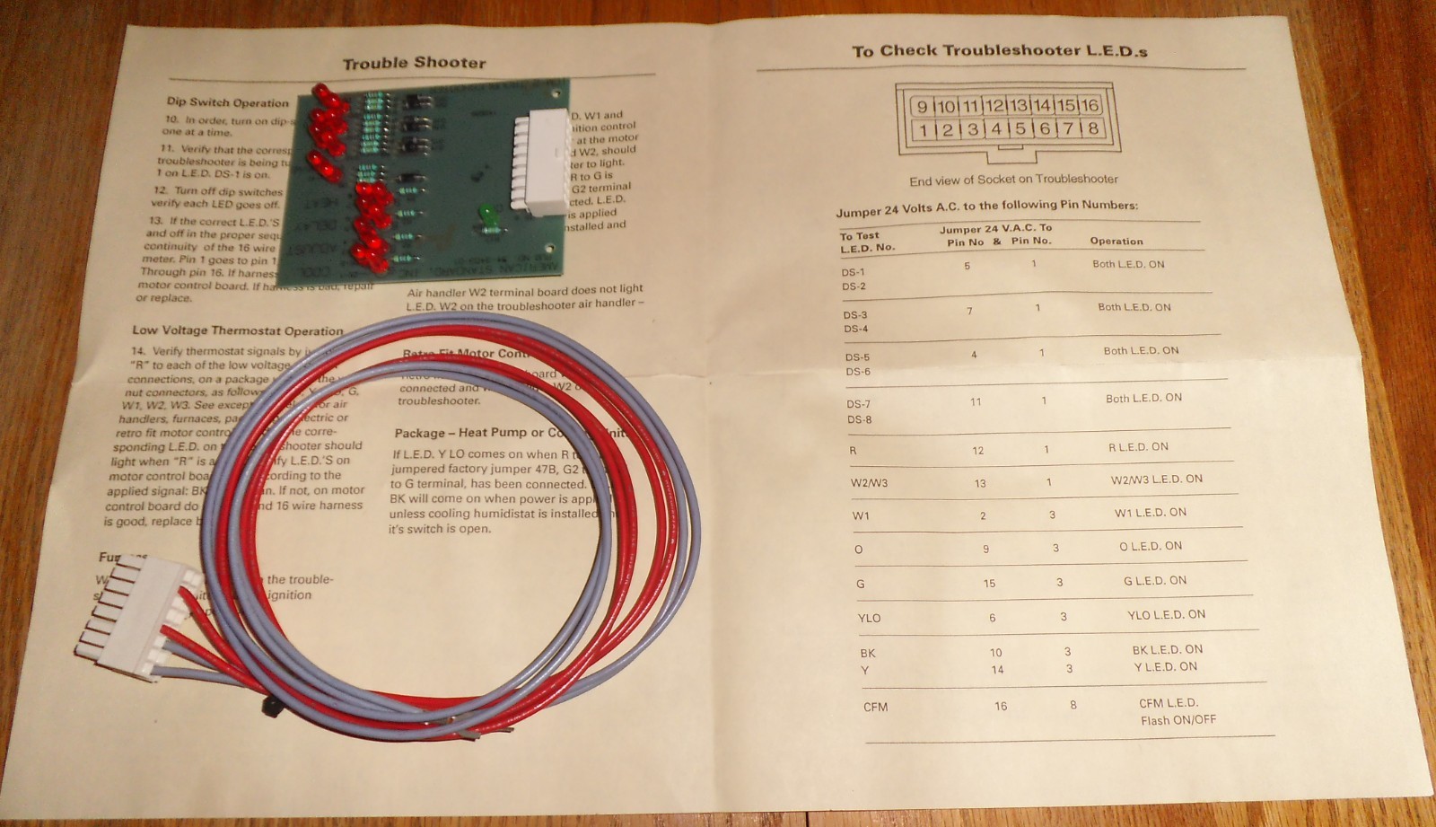 American Standard/Trane/Command Aire ICM-2 Troubleshooter.
