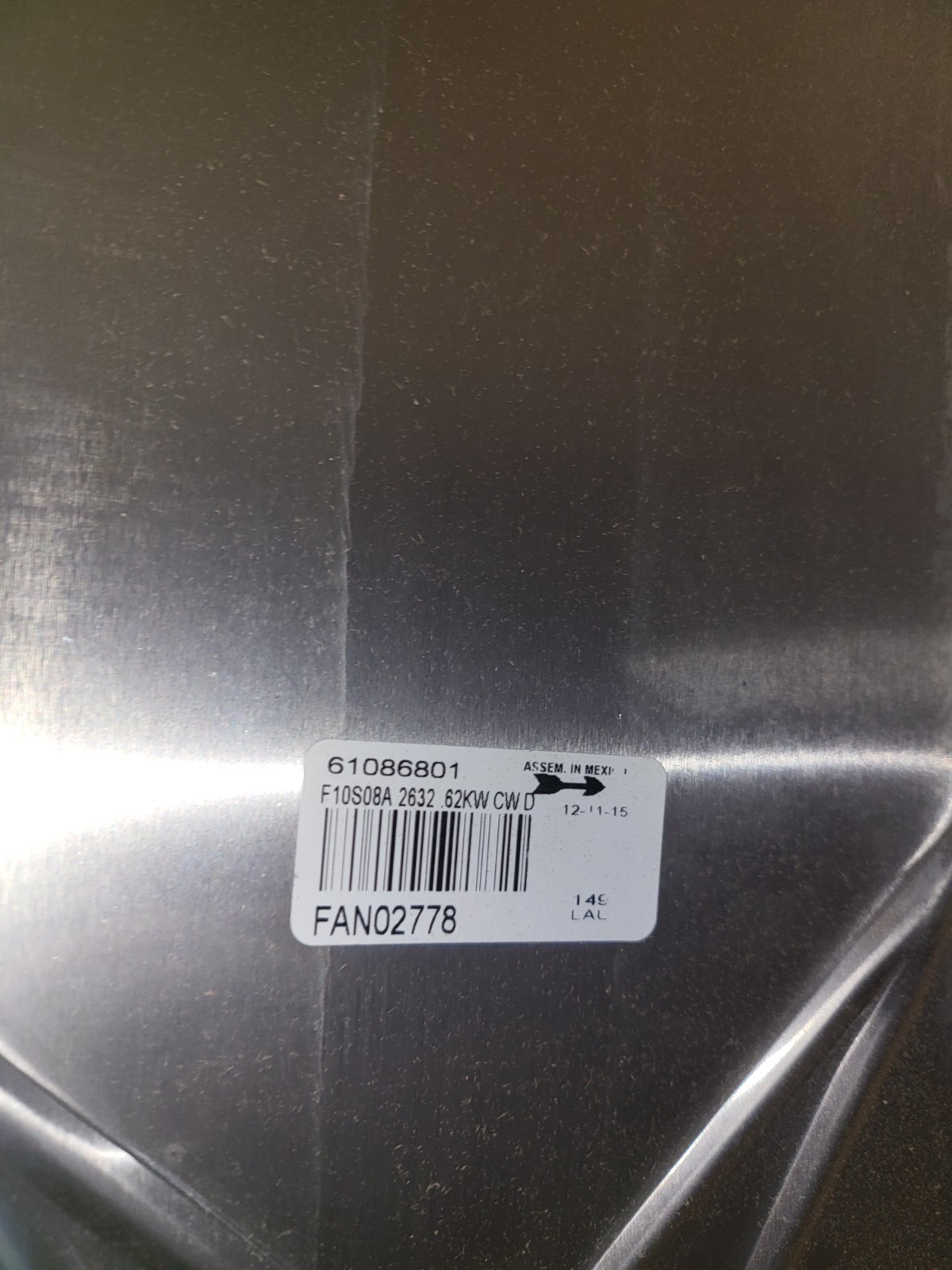 Service First FAN02778 26-inch, 4-blade Aluminum HVAC Fan Blade NIB for Trane