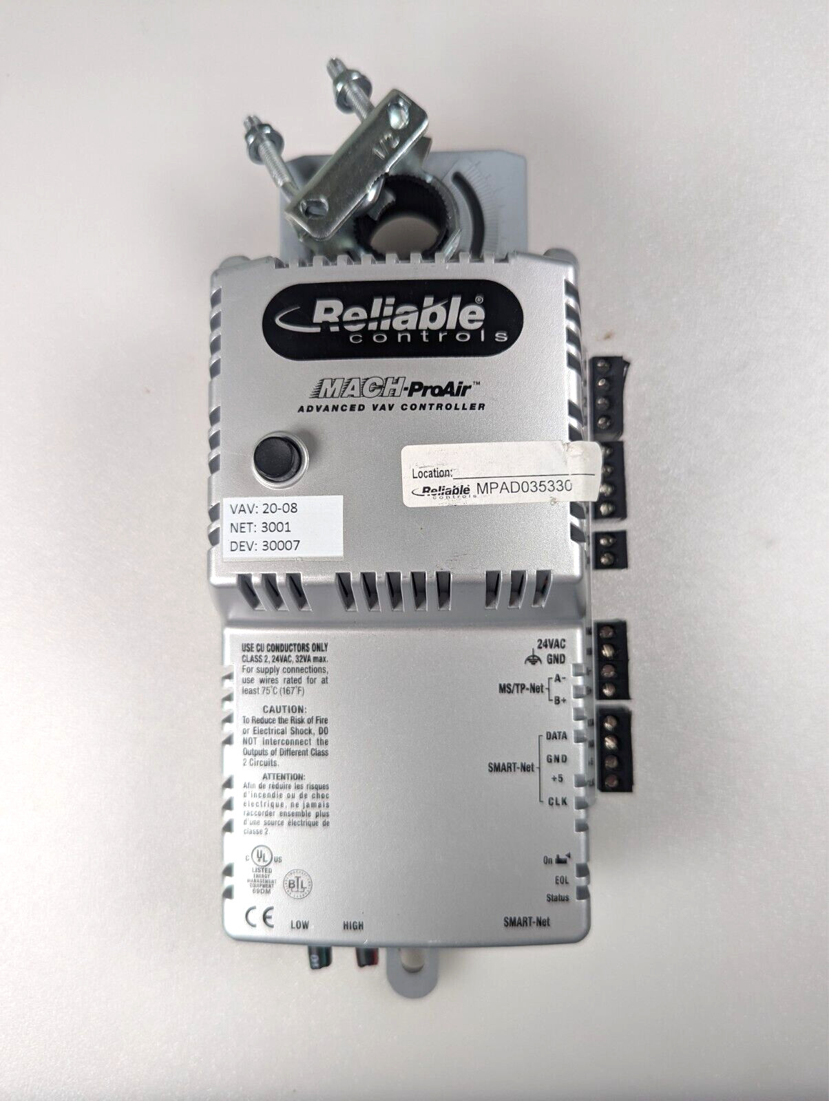 RELIABLE CONTROLS Mach Pro Air MPA33
