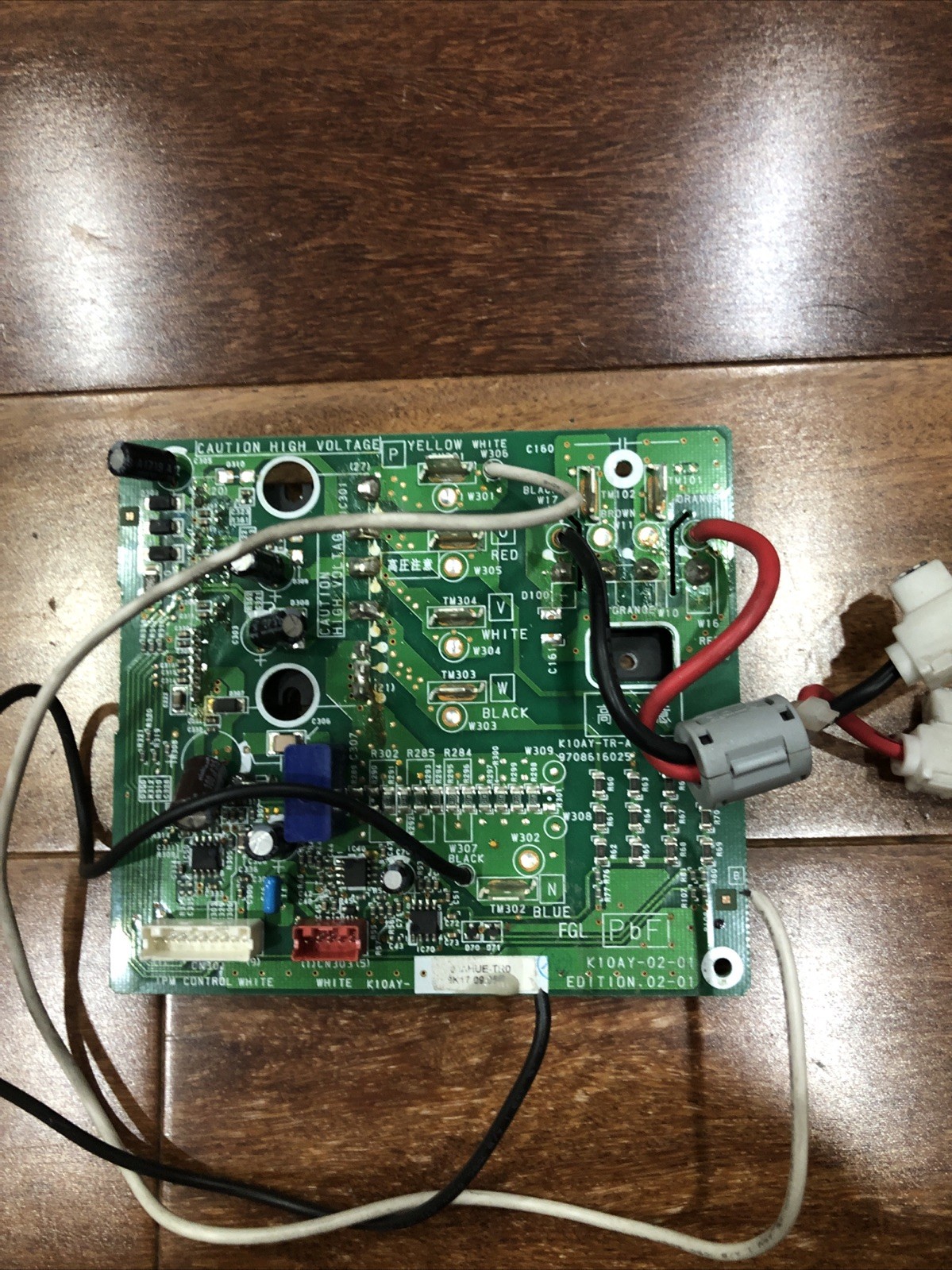 Fujitsu K10AY-02-01 Control Board K10AY-TR-A 9708616025 Mini Split 100AHUE-TR0