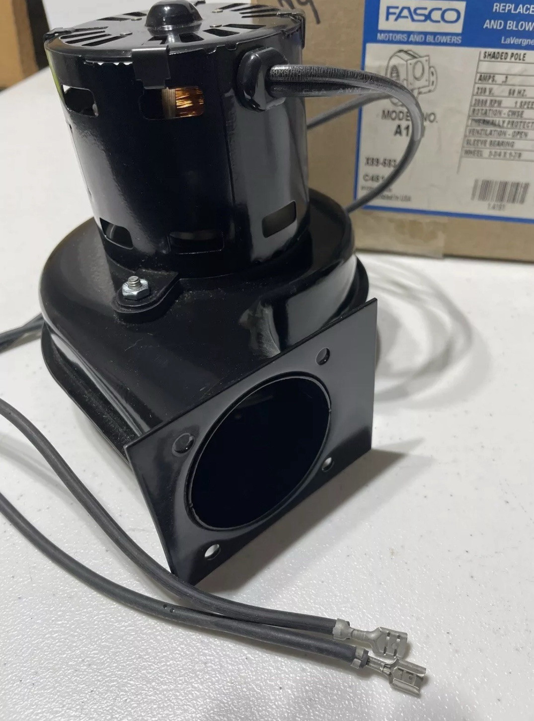 Fasco A151 Furnace Inducer Motor Blower 230V 2800RPM CWSE Wheel 3-3/4×1-7/8 1Spd