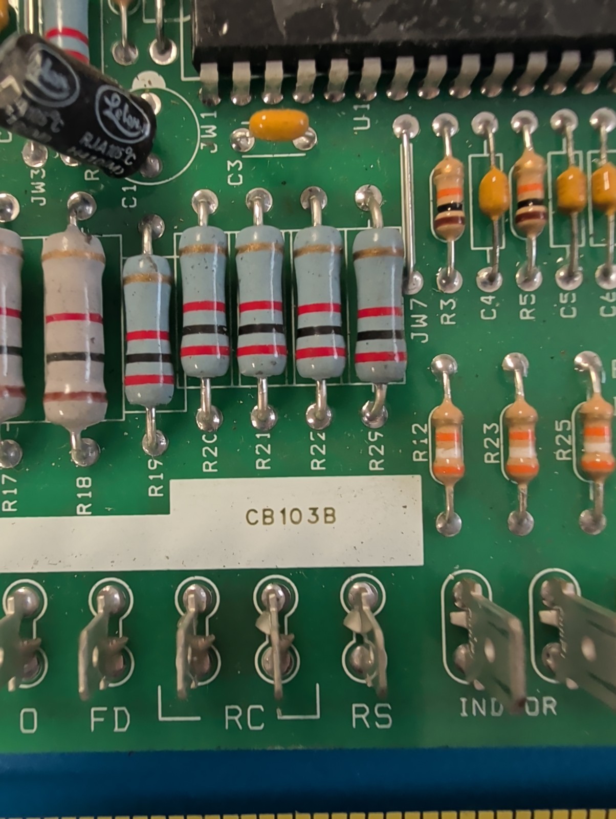 FIRST CO. PART # 1102-1A CB103B CONTROL BOARD Tested Used