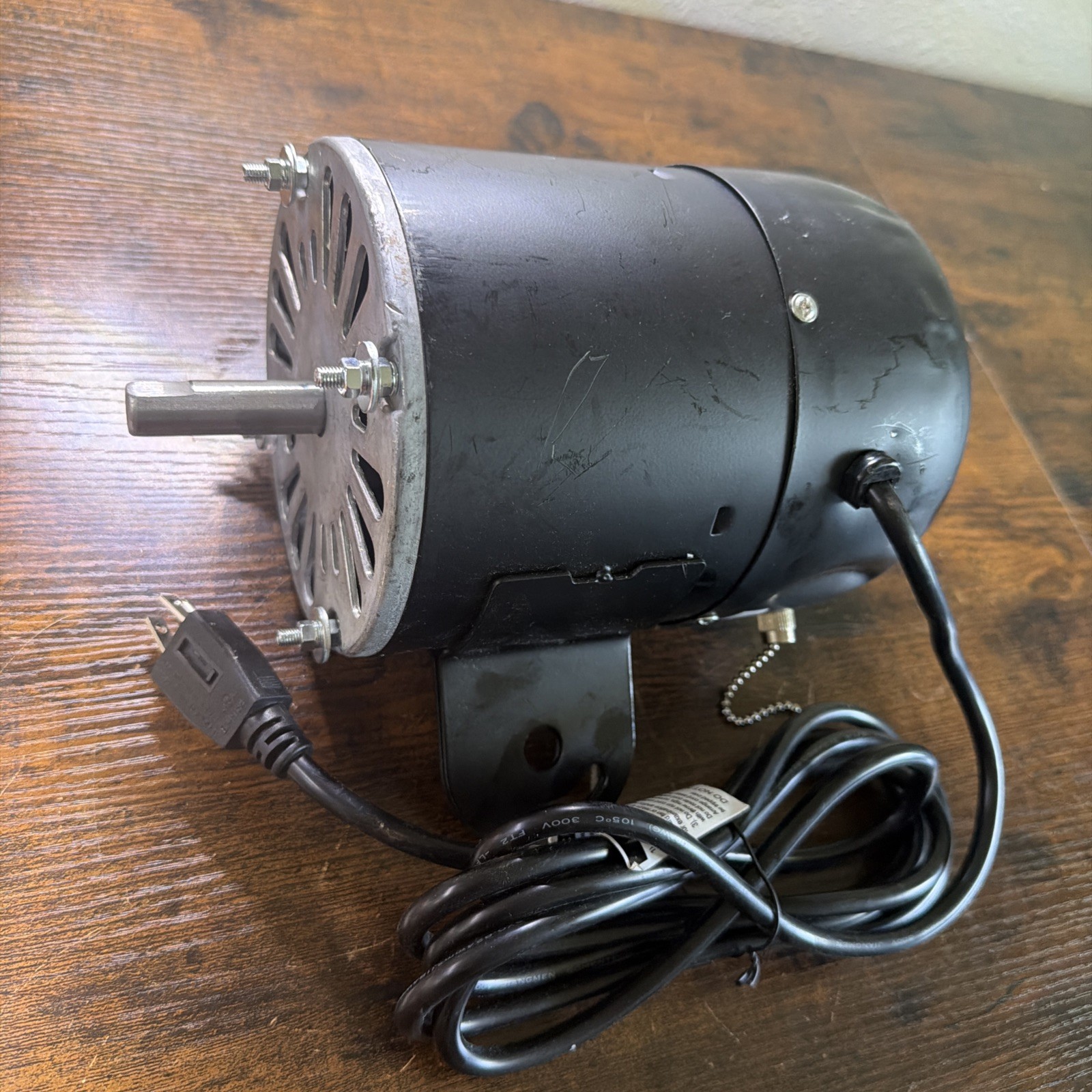 Air King Motor For Industrial Floor / Wall Fan 1/4 HP 1100/950/800 RPM SEE DESC.