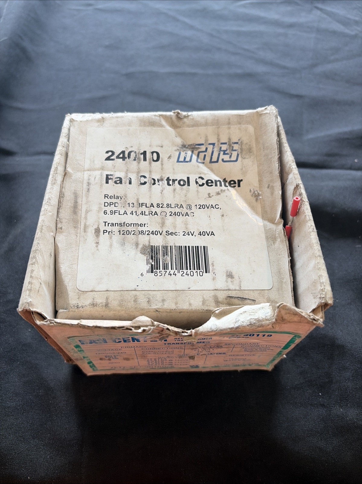 ZC90119 ZETTLER CONTROL MARS 24010 FAN CENTER RELAY and TRANSFORMER —— NEW