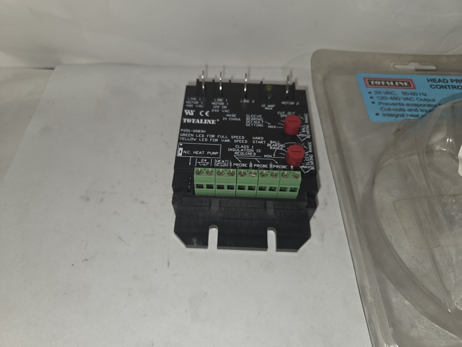 NEW GENUINE TOTALINE P251-0083H HEAD PRESSURE CONTROL ICM325HC, NEW OTHER