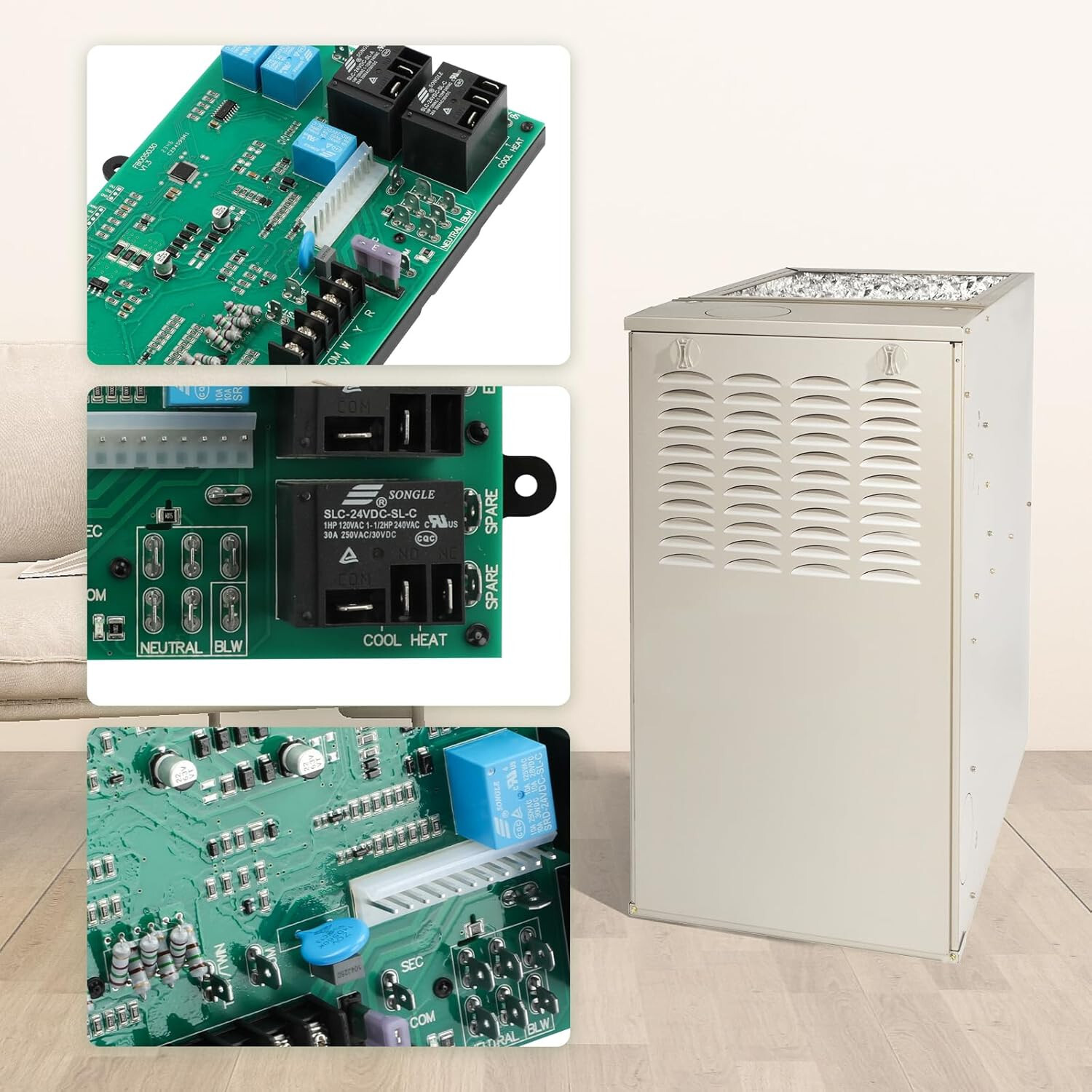 ICM Furnace Control Board – Green (ICM282A)