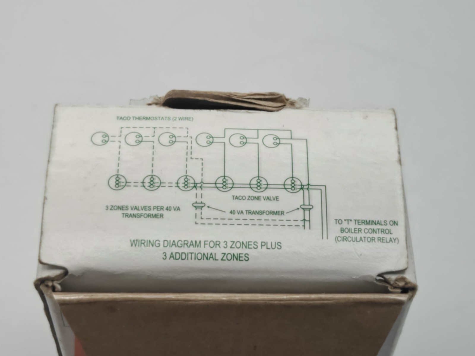Open Box – Taco Gold Series 571-2 – 3/4-Inch Sweat 2-Way Zone Valve A1047