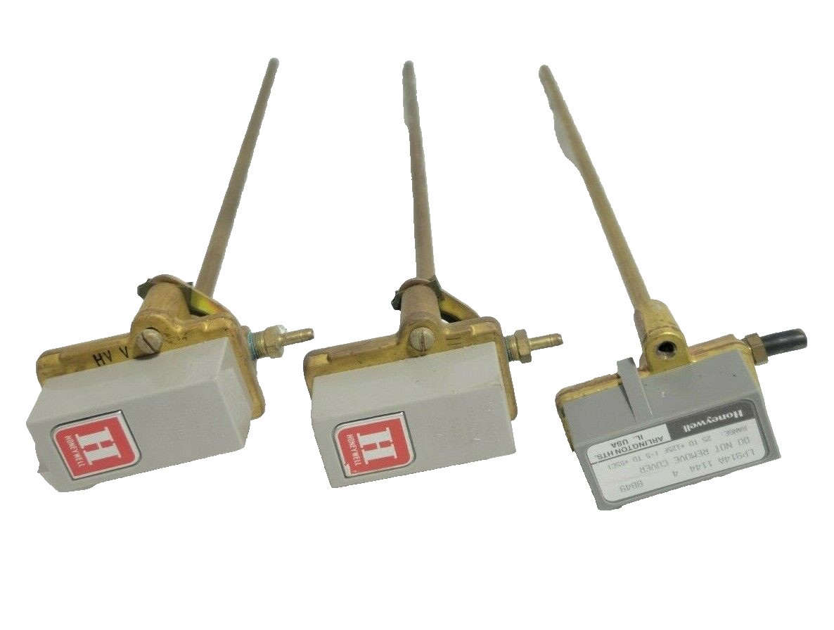 Honeywell LP914A Insertion Temperature Sensor. LOT OF-3. USED.