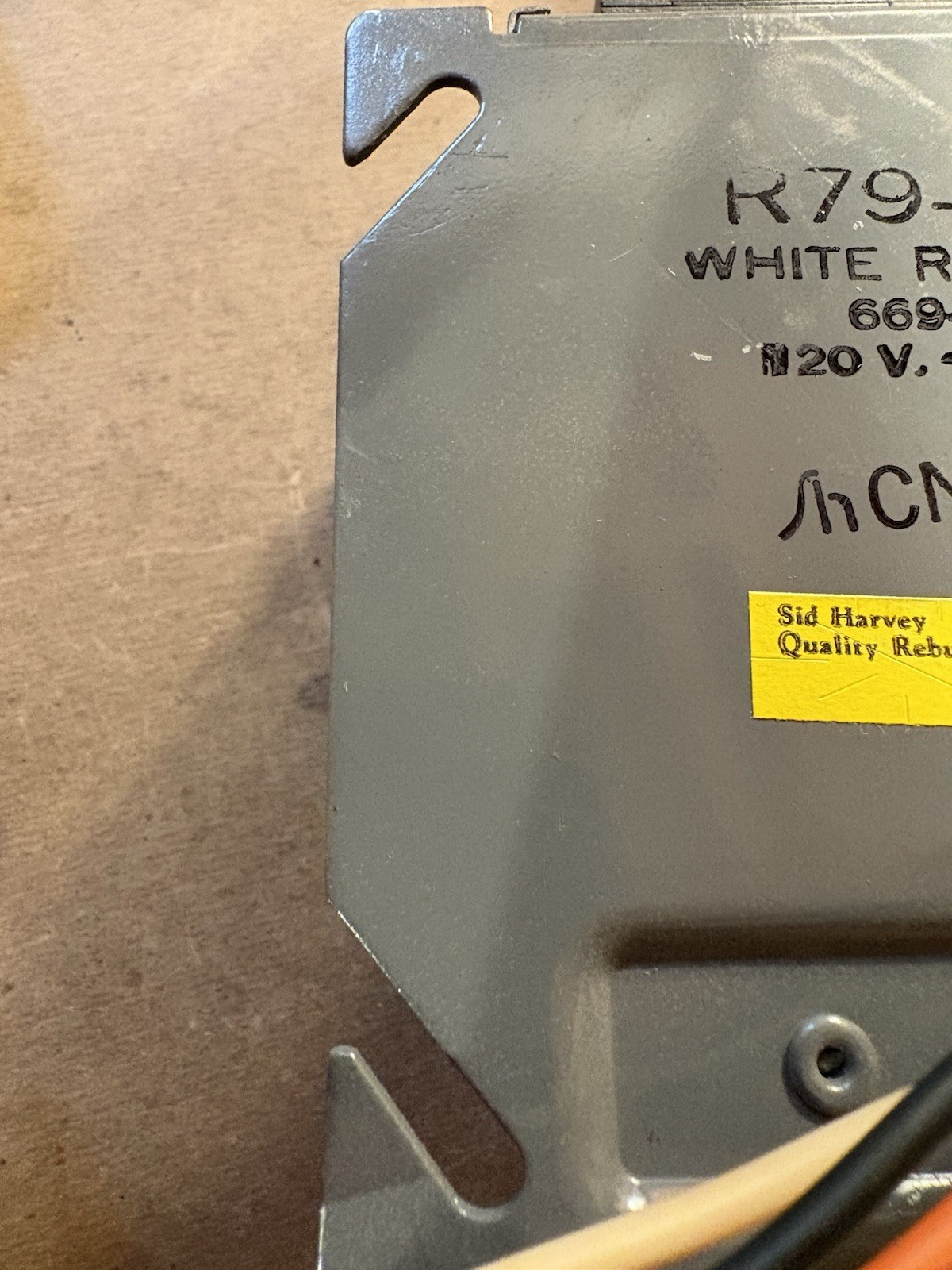 NOS SID HARVEYS WHITE RODGERS R79-33R CAD CELL RELAY MODEL 669-401 [10132]
