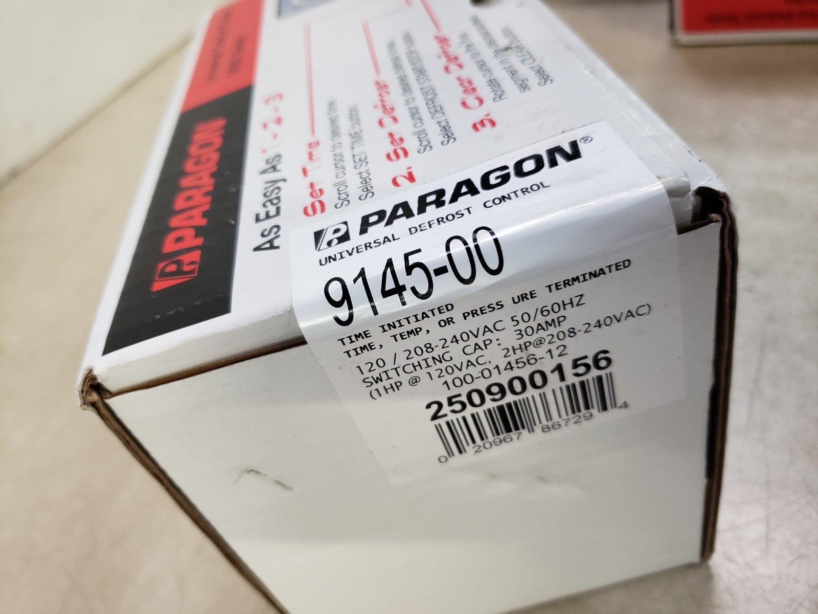 Paragon 9145-00 Universal Defrost Timer Control, 120/208-240V AC, 60 Hz