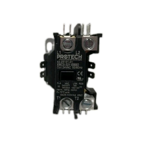 Rheem Protech 42-25101-01 Contactor 30A 1 Pole 24V Coil OEM