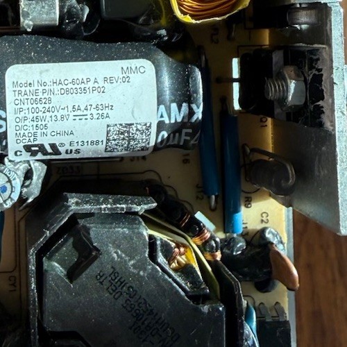 AMX HAC-60AP A 48V 1.25A 60W AC/DC Switching Power Supply 100–240V
