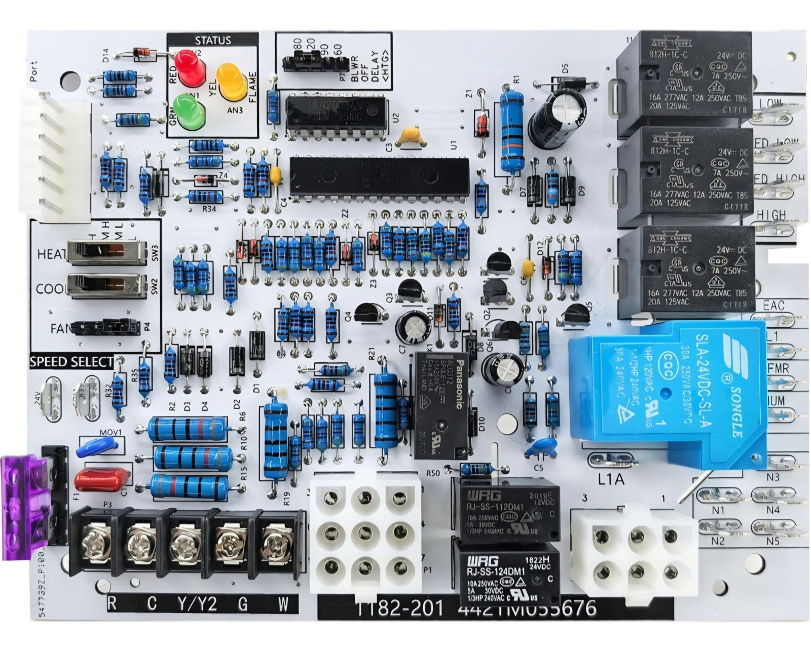 920915 2011-2025 Nordyne Intertherm Miller Furnace Control Board 624742 904840