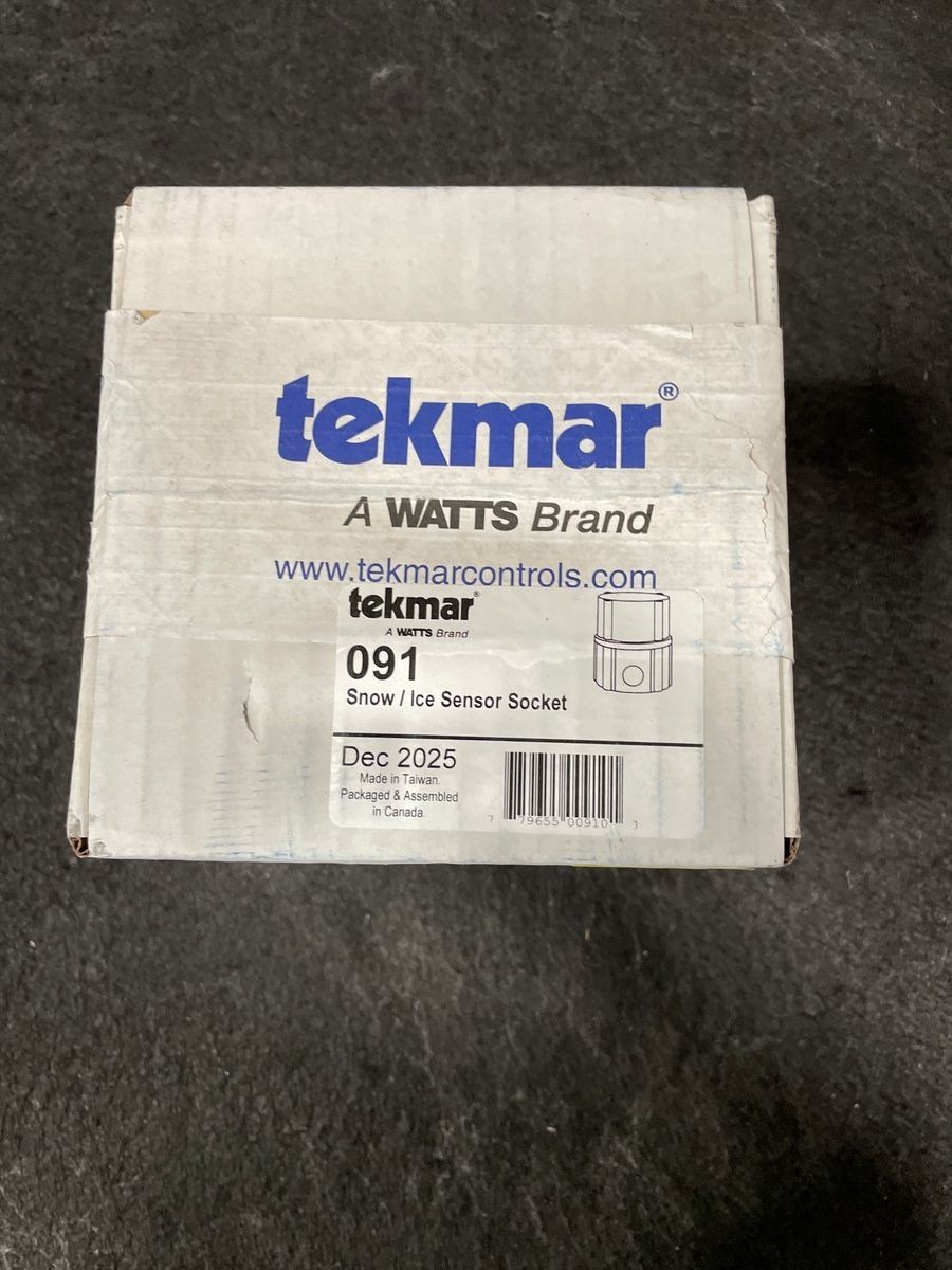 TEKMAR 091 Snow/Ice Sensor Socket, 15000 lb, Silicon Brass