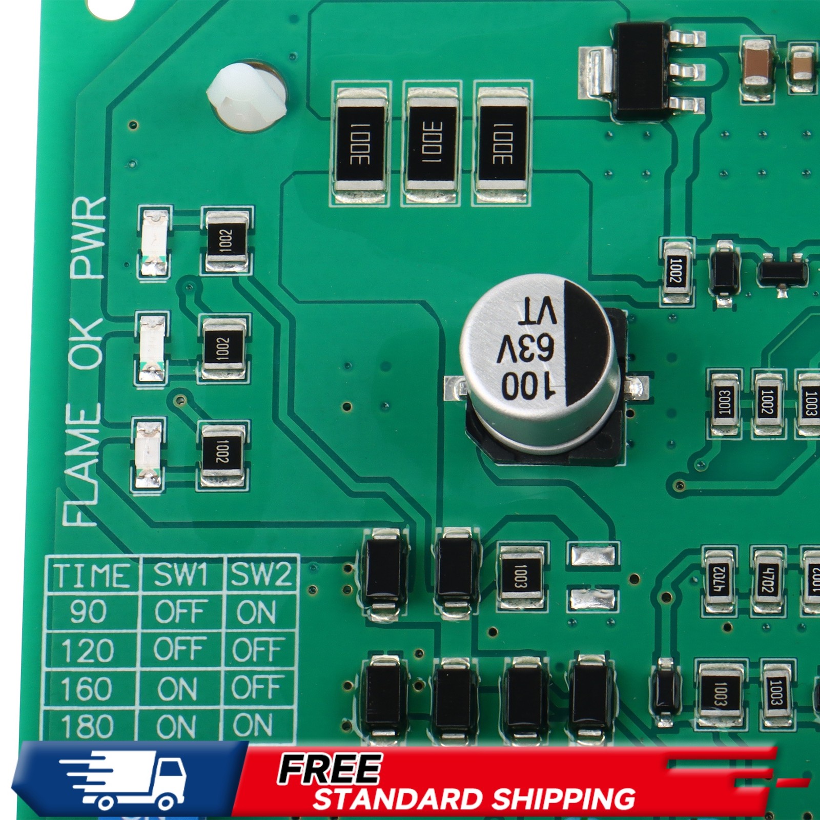 Gas Furnace Circuit Board 62-24140-02 1028-928 Furnace Control Board 62-24140-04