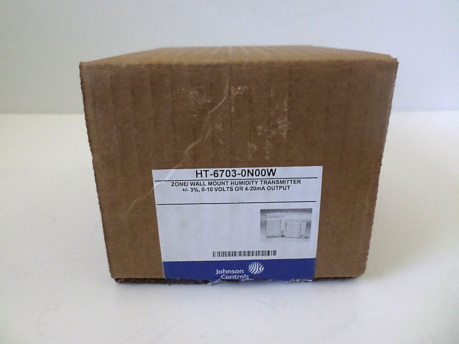 Johnson Controls HT-6703-0N00W Zone/Wall Mount Humidity Transmitter NOS OPEN BOX